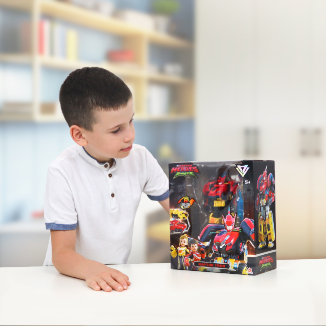 Трансформери - Трансформер Dinoster Раптор Трон (EU580811)#7