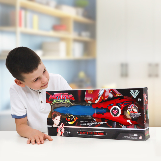 Холодное и метательное оружие - Игрушечное оружие Dinoster Меч Лучио (EU580871) #5