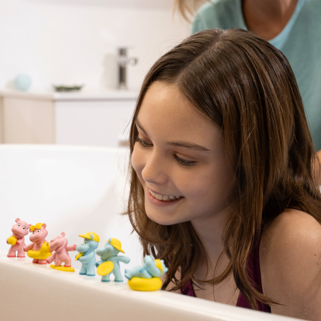 Косметика - Бомбочка для ванни Inkee Бегемотики (43417)#6