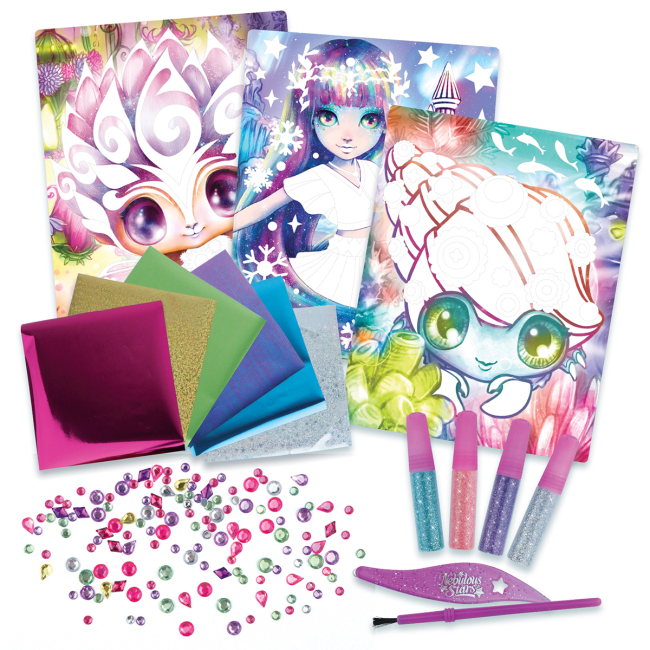 Наборы для творчества - Набор для творчества Nebulous star Звездные блестки и фольга (11011)#2