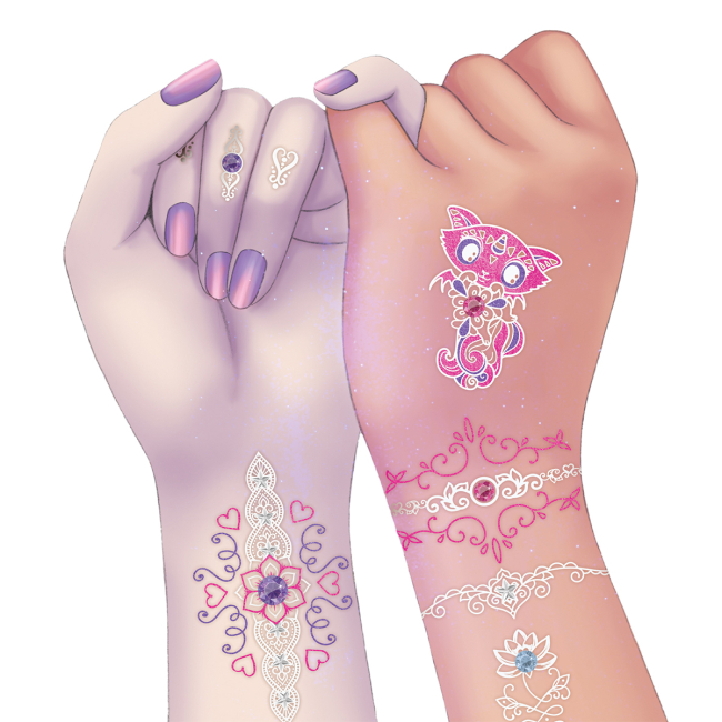 Косметика - Набір для творчості Nebulous star Боді-арт Зоряне сяйво (11012)#5