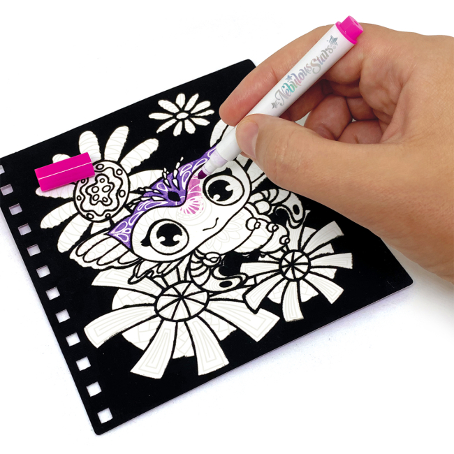 Товари для малювання - Розмальовка Nebulous stars Візерунки на оксамиті (11026)#5