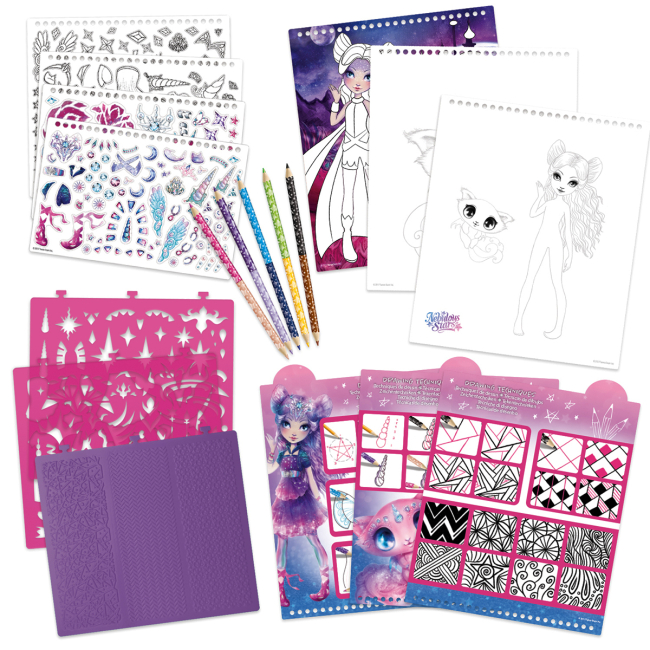 Набори для творчості - Набір для творчості Nebulous star Скетчбук Небулія Мотиви космосу (11101)#2