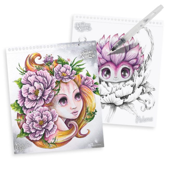 Товари для малювання - Водна розмальовка Nebulous star Зоряна акварель (11133)#5