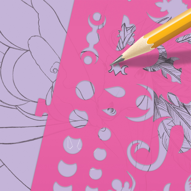 Товары для рисования - Набор для творчества Nebulous stars Скетчбук Легенда о Фириазе (11371)#3