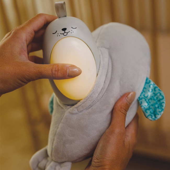 Ночники, проекторы - Светильник Infantino Друг Тюленчик 3 в 1 (302032)#4