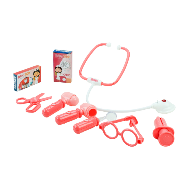 Наборы профессий - Игровой набор Shantou Jinxing Набор врача розовый (8820A-2/8820-2/1)#2