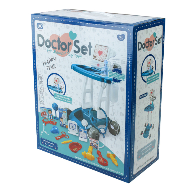 Наборы профессий - Игровой набор Shantou Jinxing Набор врача синий (8820A-2/8820-2/2)#3