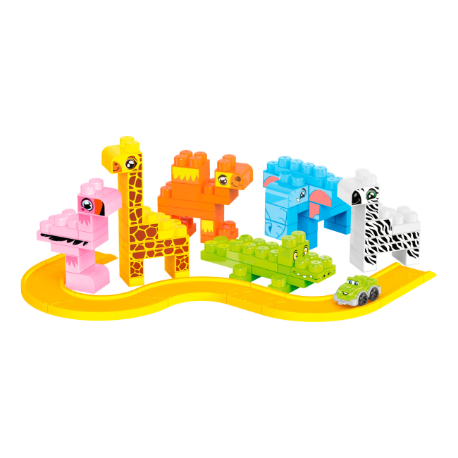 Блокові конструктори - Конструктор Technok Сафарі 97 елементів (9383)#2