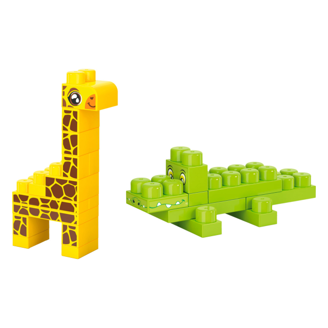 Блокові конструктори - Конструктор Technok Сафарі 97 елементів (9383)#5