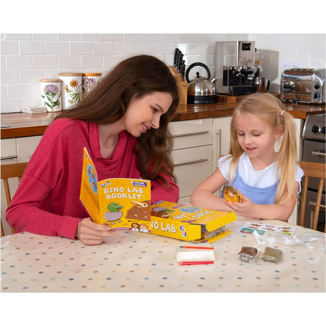 Наукові ігри, фокуси та досліди - Набір для дослідів Galt Діно міні-лабораторія (1005131)#3