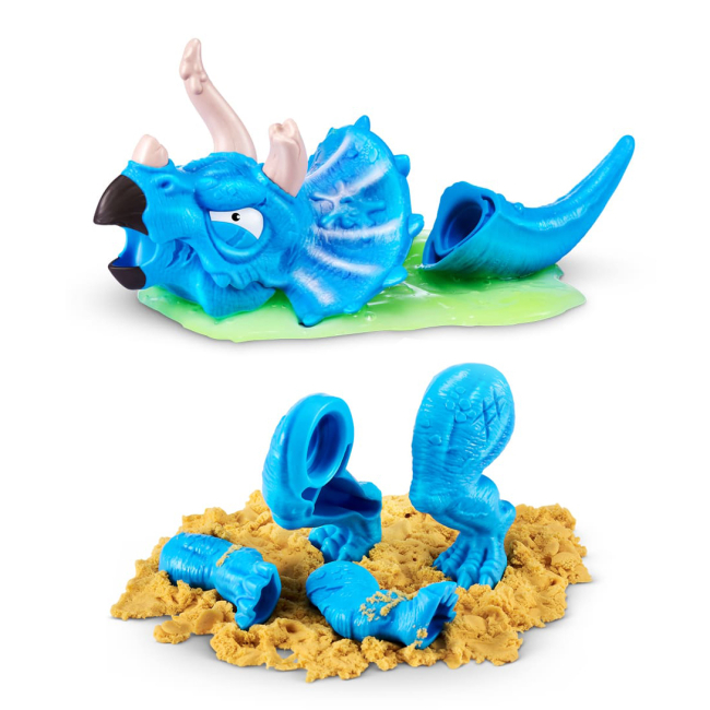 Фігурки тварин - Ігровий набір Smashers Dino Island Red dino skull (74102A)#6