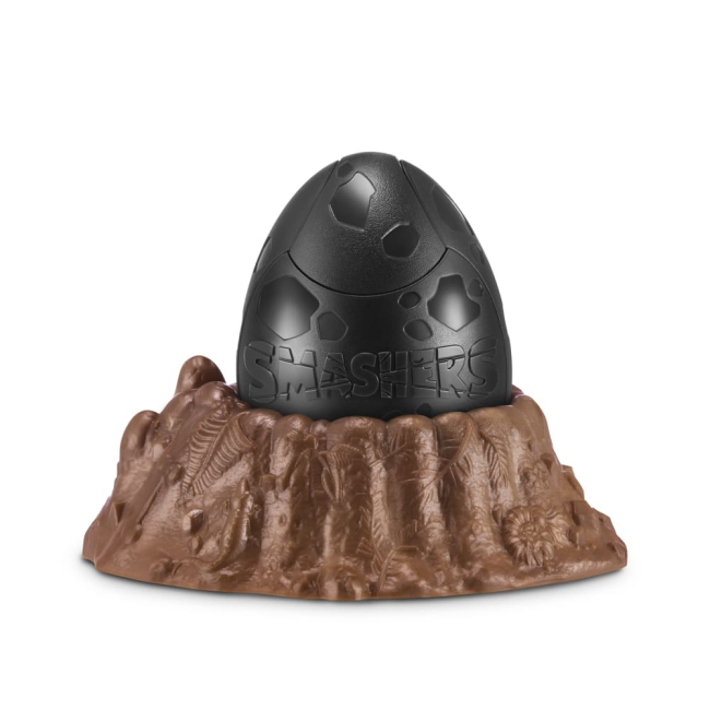 Фігурки тварин - Ігровий набір Smashers Dino Island Black Dino skull (74102B)#7