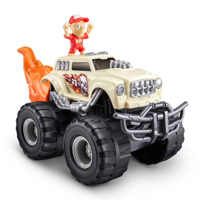 Автомоделі - Ігровий набір Smashers Monster Wheels Skull truck (74103B)#4