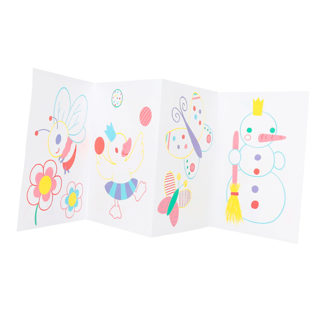 Товари для малювання - Набір для творчості Princess Mimi Пенал з фломастерами (0412102)#4