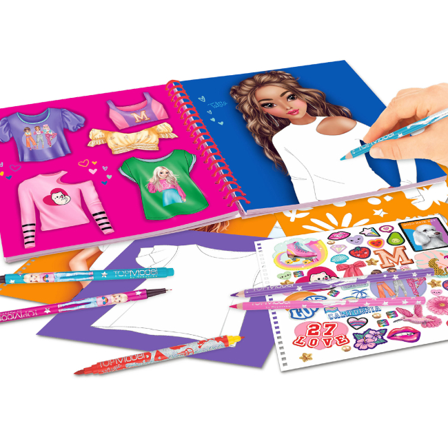 Наборы для творчества - Набор для аппликаций Top Model Футболки (0412050)#6