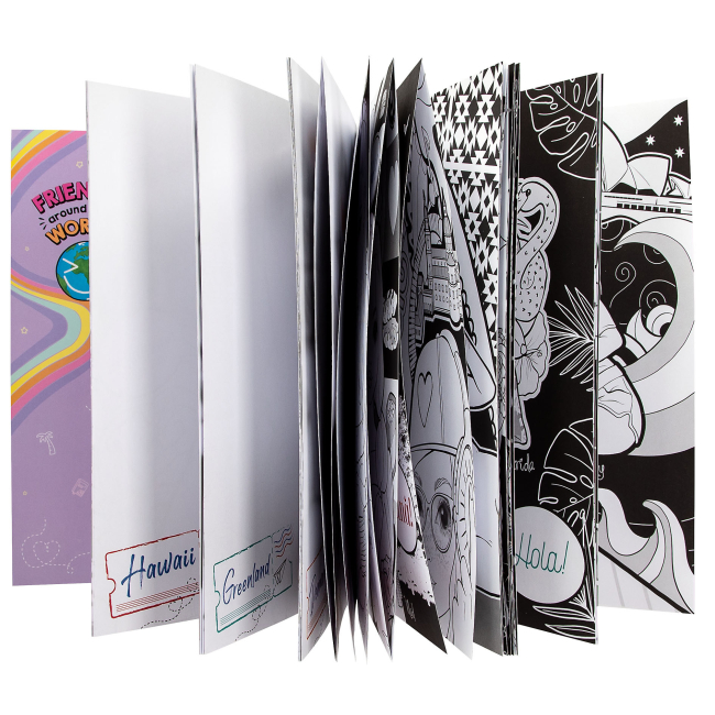 Товари для малювання - Розмальовка Top Model Кольори та дизайн (0412451)#2