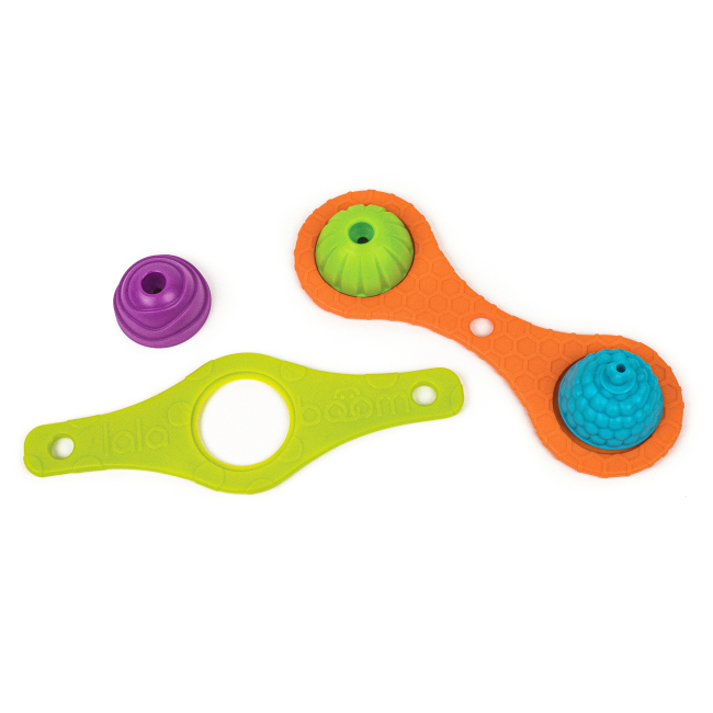 Развивающие игрушки - Развивающая игрушка Lalaboom 2 звенья и 4 бусинки (BL680)#2