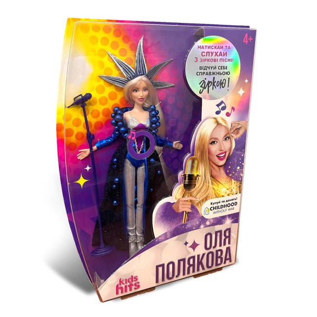 Куклы - Кукла Kids Hits Olga Polyakova в синем костюме (KH29/002)#2