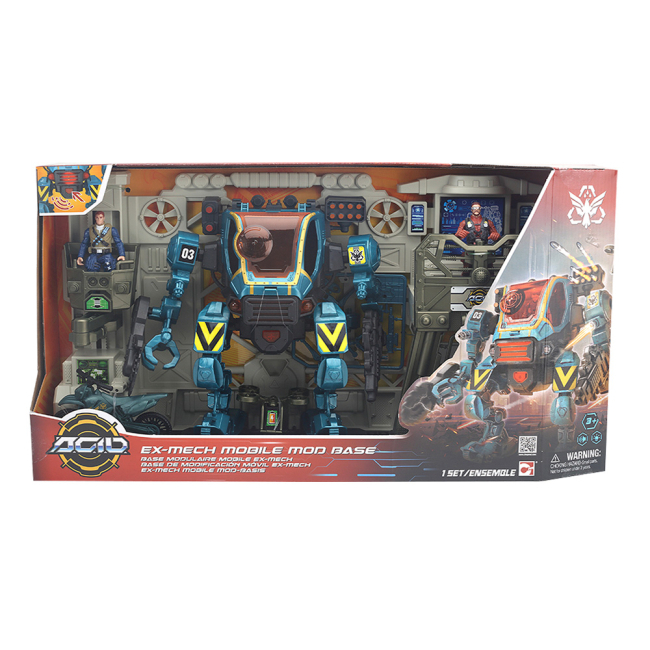 Фігурки чоловічків - Ігровий набір A.C.I.D. Мобільна база Екс-Робот (535204)#2
