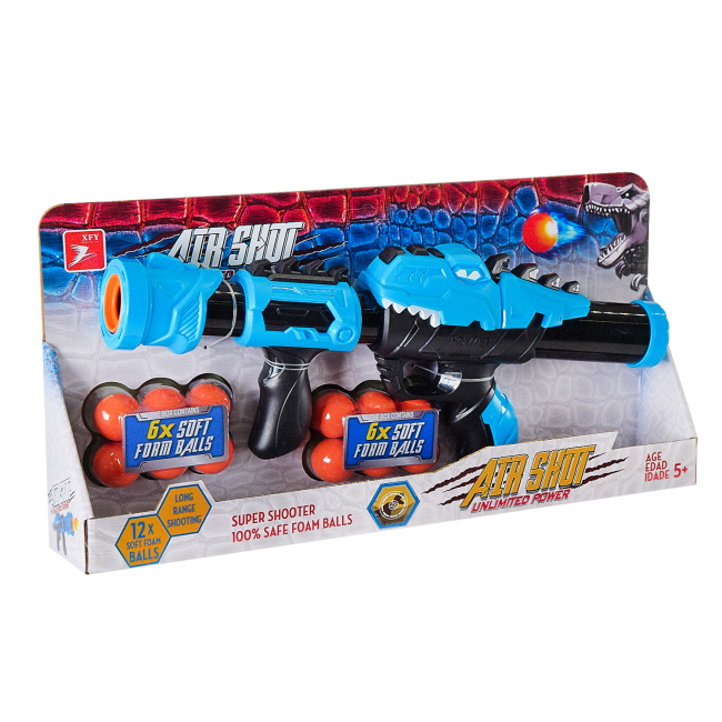 Помповое оружие - Насосное оружие Shantou Jinxing Автомат голубой (KY02-2/1)#3