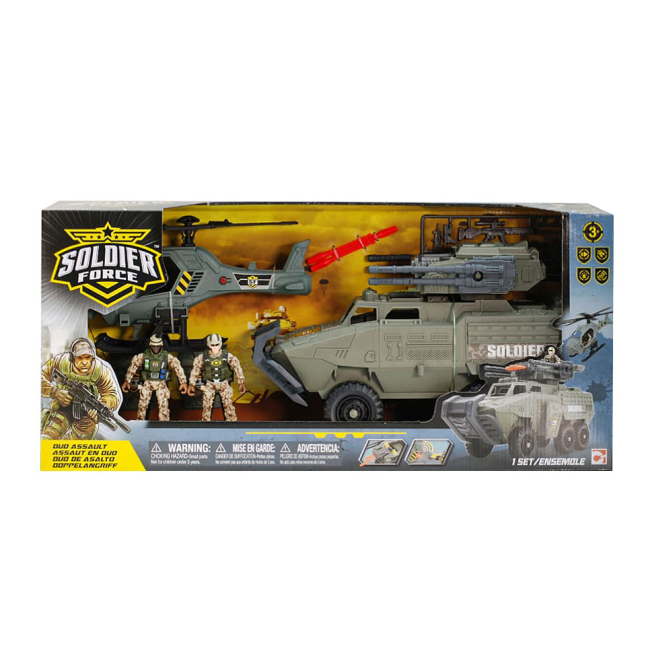 Фигурки человечков - ​Игровой набор Chap Mei Soldier force Двойной штурм (545161)#2