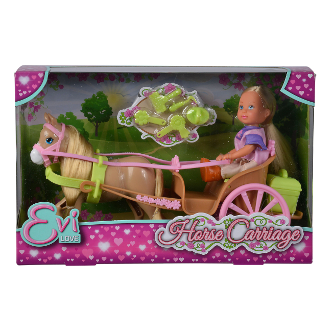Куклы - Кукольный набор Steffi & Evi Карета с лошадью (5733649)#4