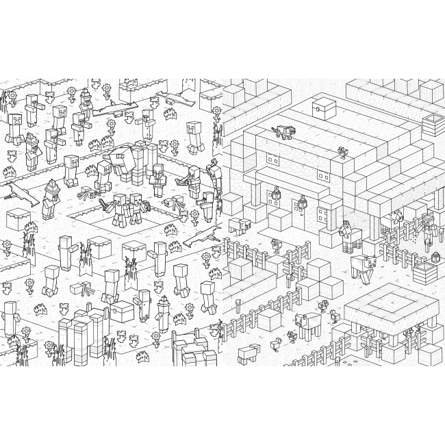 Товари для малювання - Розмальовка Artbooks Minecraft (9786175230558)#2