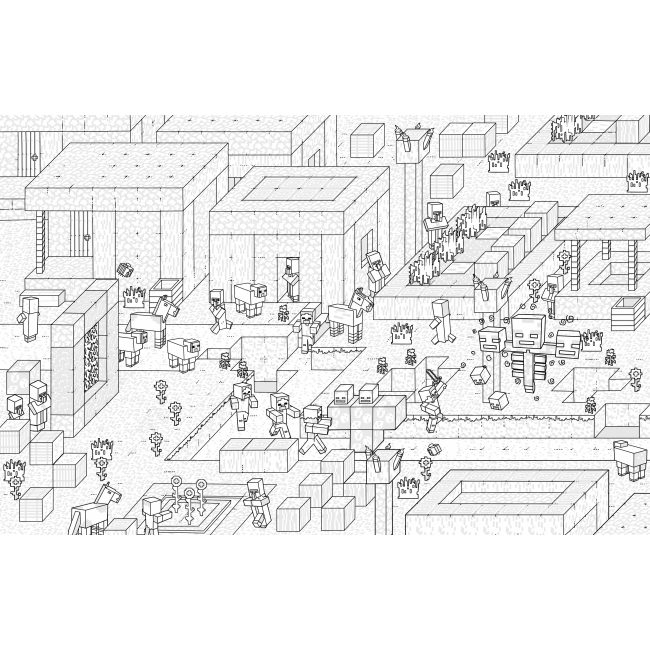 Товари для малювання - Розмальовка Artbooks Minecraft (9786175230558)#3