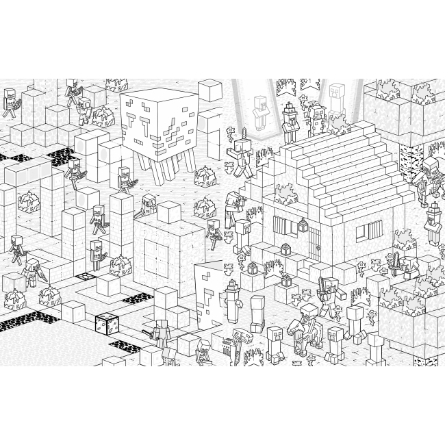 Товари для малювання - Розмальовка Artbooks Minecraft (9786175230558)#5