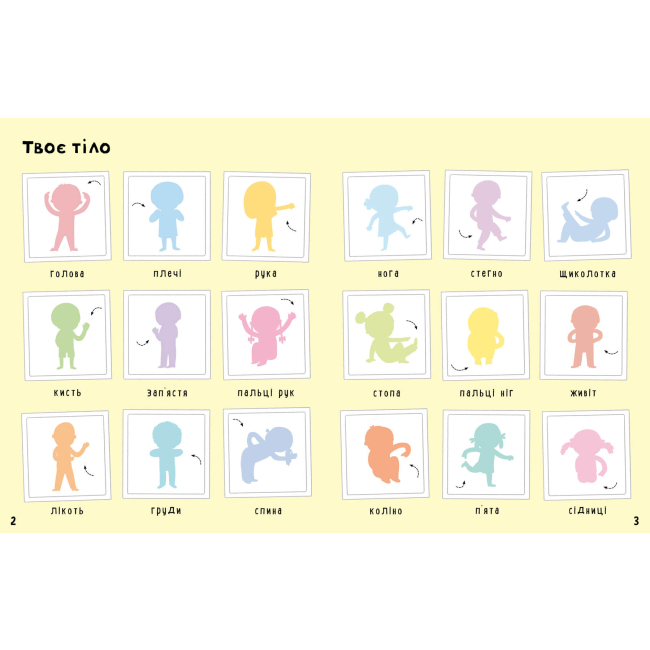 Раскраски и активитибуки (2-6 лет) - Книжка «Твоє тіло Перший стікербук» (9786175230077)#2