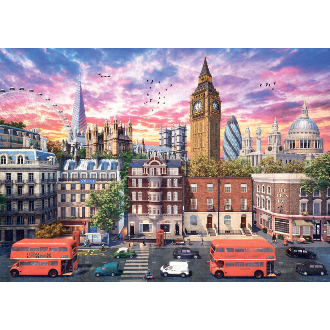 Пазлы - Пазл Trefl Прогулка по Лондону 4000 элементов (45010)#2
