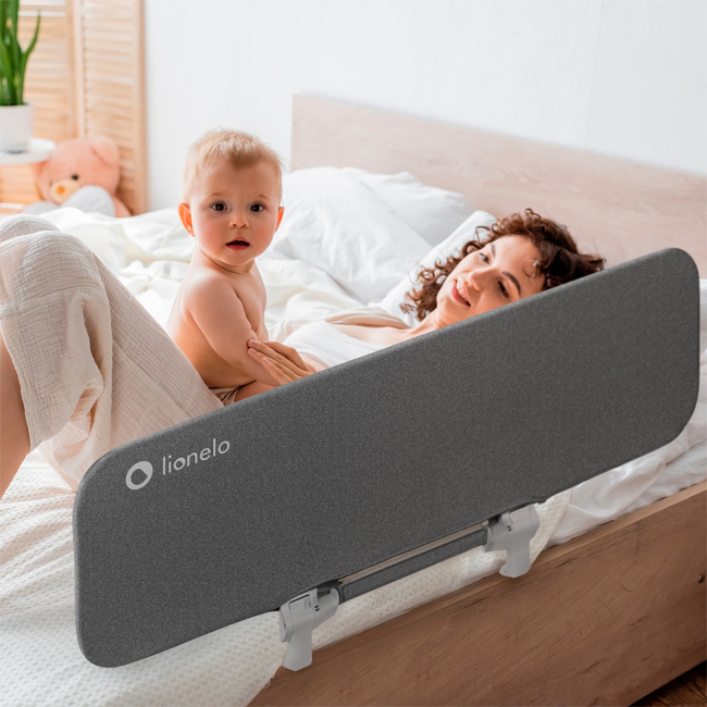 Манежи - Защитная барьерка Lionelo Lora grey stone (LORA GREY STONE)#5