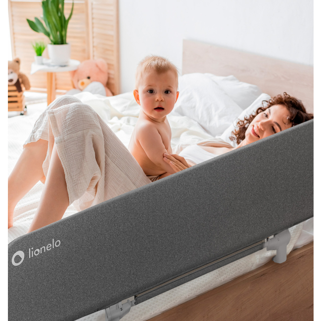 Манежі - Захисна бар'єрка Lionelo Lora XL grey stone (LORA XL GREY STONE)#5