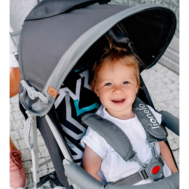 Візочки - Прогулянкова коляска Lionelo Elia green forest (LO-ELIA GREEN FOREST)#5