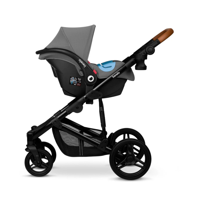 Візочки - Прогулянкова коляска Lionelo Mari tour grey stone 3 в 1 ( LO-MARI TOUR 3IN1 GREY STONE)#4