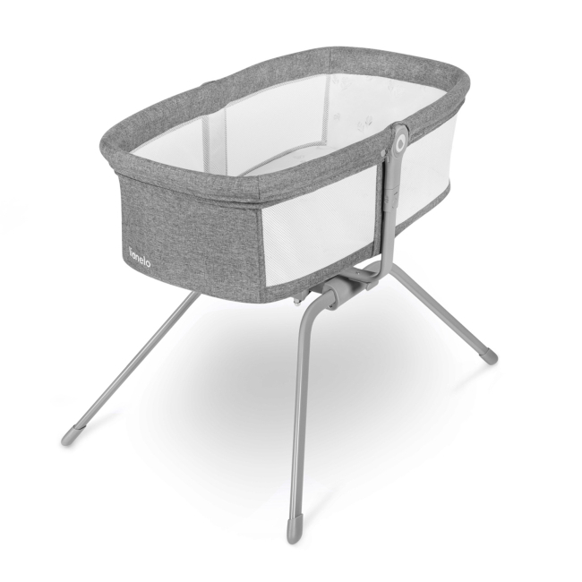 Манежи - Кроватка-колыбель Lionelo Malin grey stone (LO-MALIN GREY STONE)#3