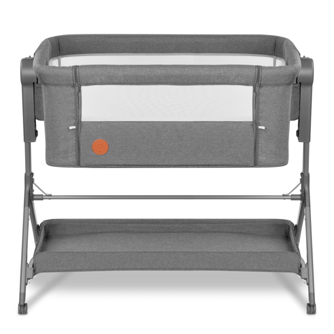 Манежи - Приставная кроватка Lionelo Leonie plus grey stone (LO-LEONIE PLUS GREY STONE)#2