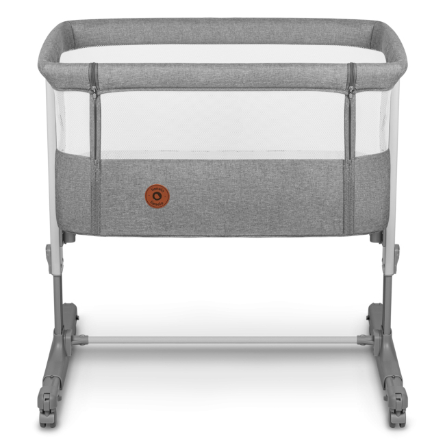 Манежи - Приставная кроватка Lionelo Aurora grey concrete (LO-AURORA GREY CONCRETE)#3