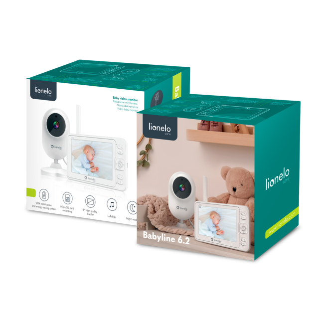 Товары по уходу - Видеоняня Lionelo BabyLine 6.2 (LOC-BABYLINE 6.2)#3