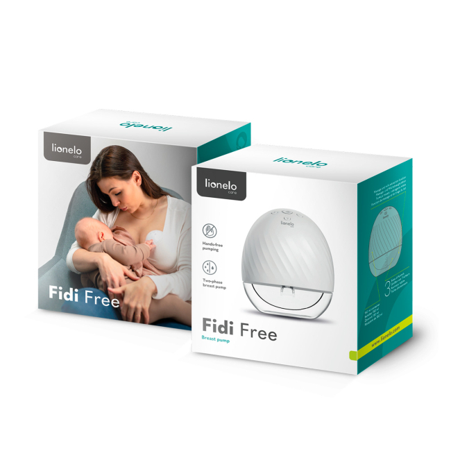 Товары по уходу - Молокоотсос Lionelo fidi free white (LO-FIDI FREE WHITE)#3