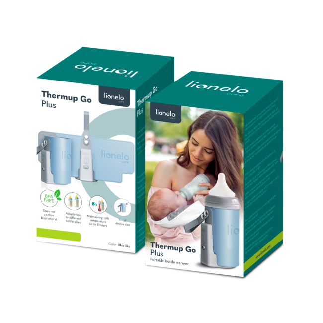Товары по уходу - Подогреватель бутылок Lionelo Thermup go plus blue sky (LOC-THERMUP GO PLUS BLUE SKY)#4