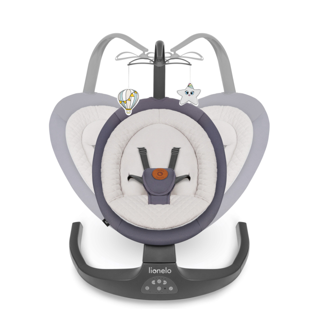 Крісла-качалки - Крісло-качалка Lionelo Ralf grey graphite (LO-RALF GREY GRAPHITE)#2