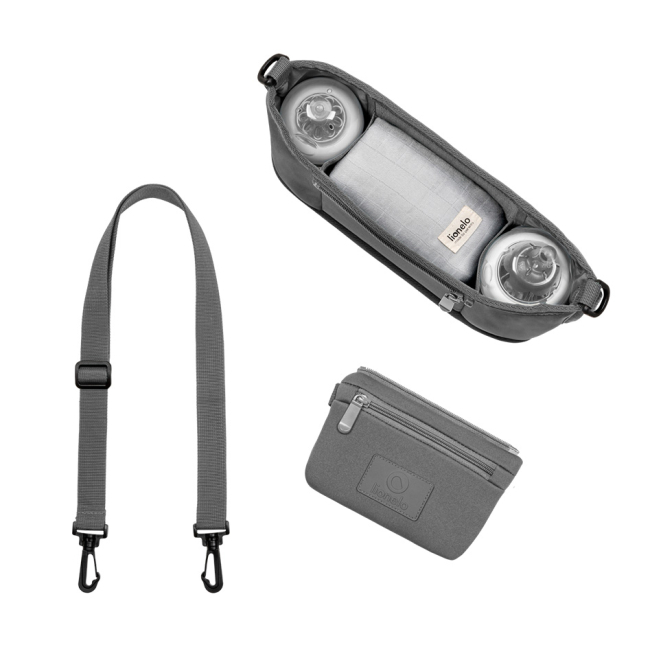 Товары по уходу - ​Сумка для мам Lionelo Little Cube grey stone (LO-LITTLE CUBE GREY STONE)#2