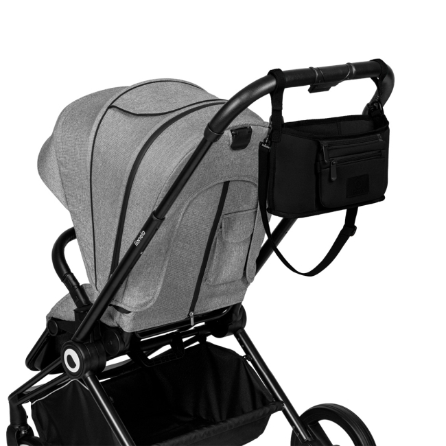 Товары по уходу - Сумка для мам Lionelo Little cube black carbon (LO-LITTLE CUBE BLACK CARBON)#4