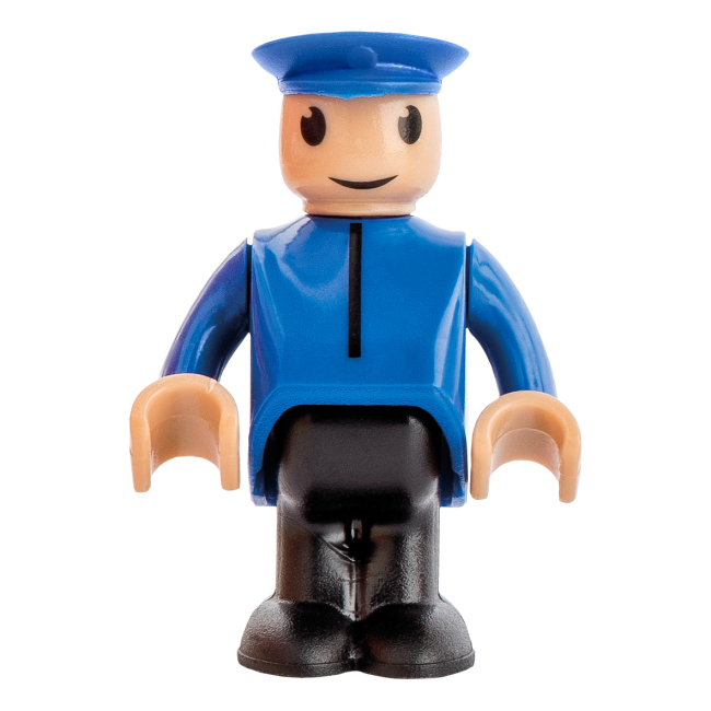 Железные дороги и поезда - Игровой набор Woody Современная машина электропоезда (91907)#2