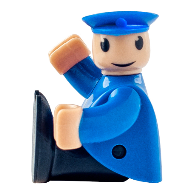 Железные дороги и поезда - Игровой набор Woody Современная машина электропоезда (91907)#3