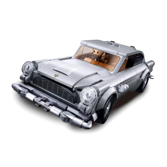 Конструктори з унікальними деталями - Конструктор Sluban Model Bricks Спортивний автомобіль (M38-B1125)#2