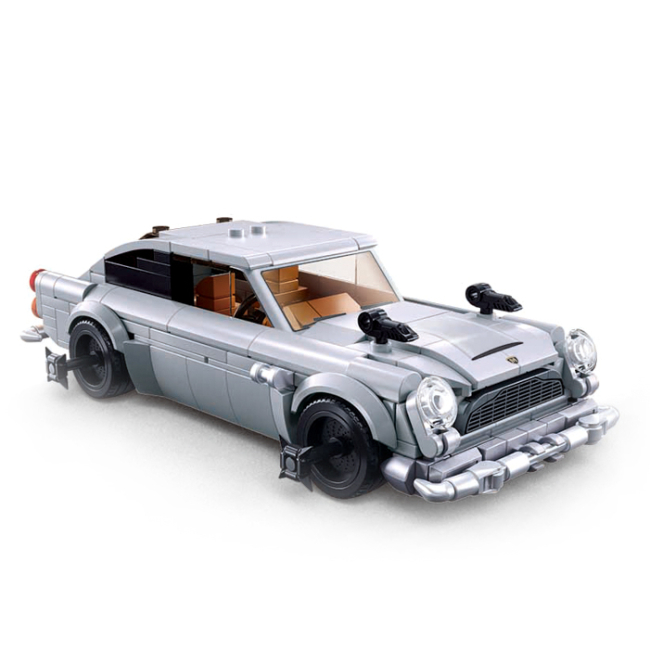 Конструктори з унікальними деталями - Конструктор Sluban Model Bricks Спортивний автомобіль (M38-B1125)#3