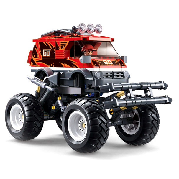 Конструктори з унікальними деталями - Конструктор Sluban Power Bricks Позашляховик (M38-B1159)#2